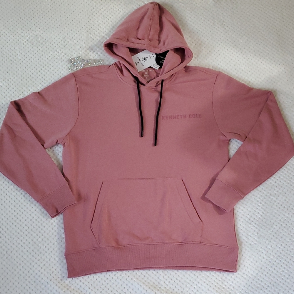 Kenneth Cole Pink Women's Hoodie New Large